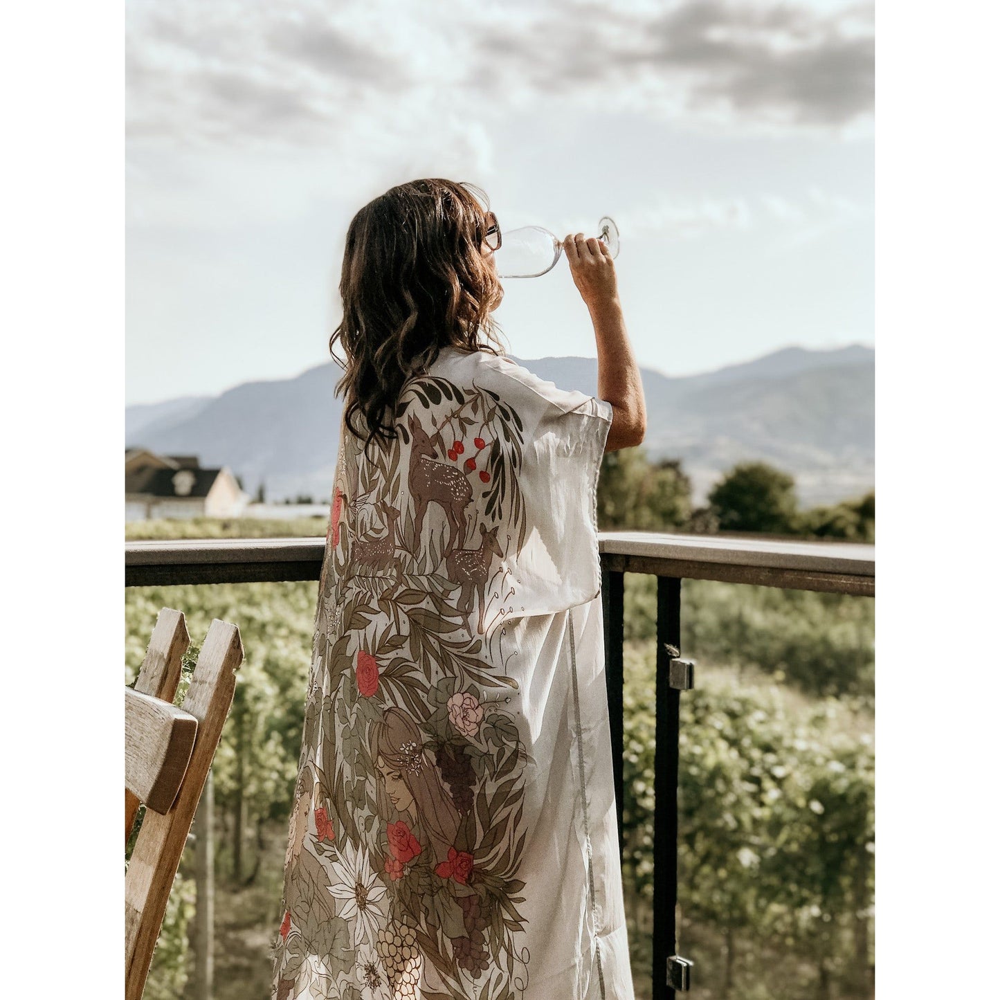 Three Sisters Kimono