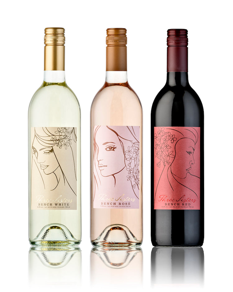 Limited Edition Bench Wines Three Sisters Winery
